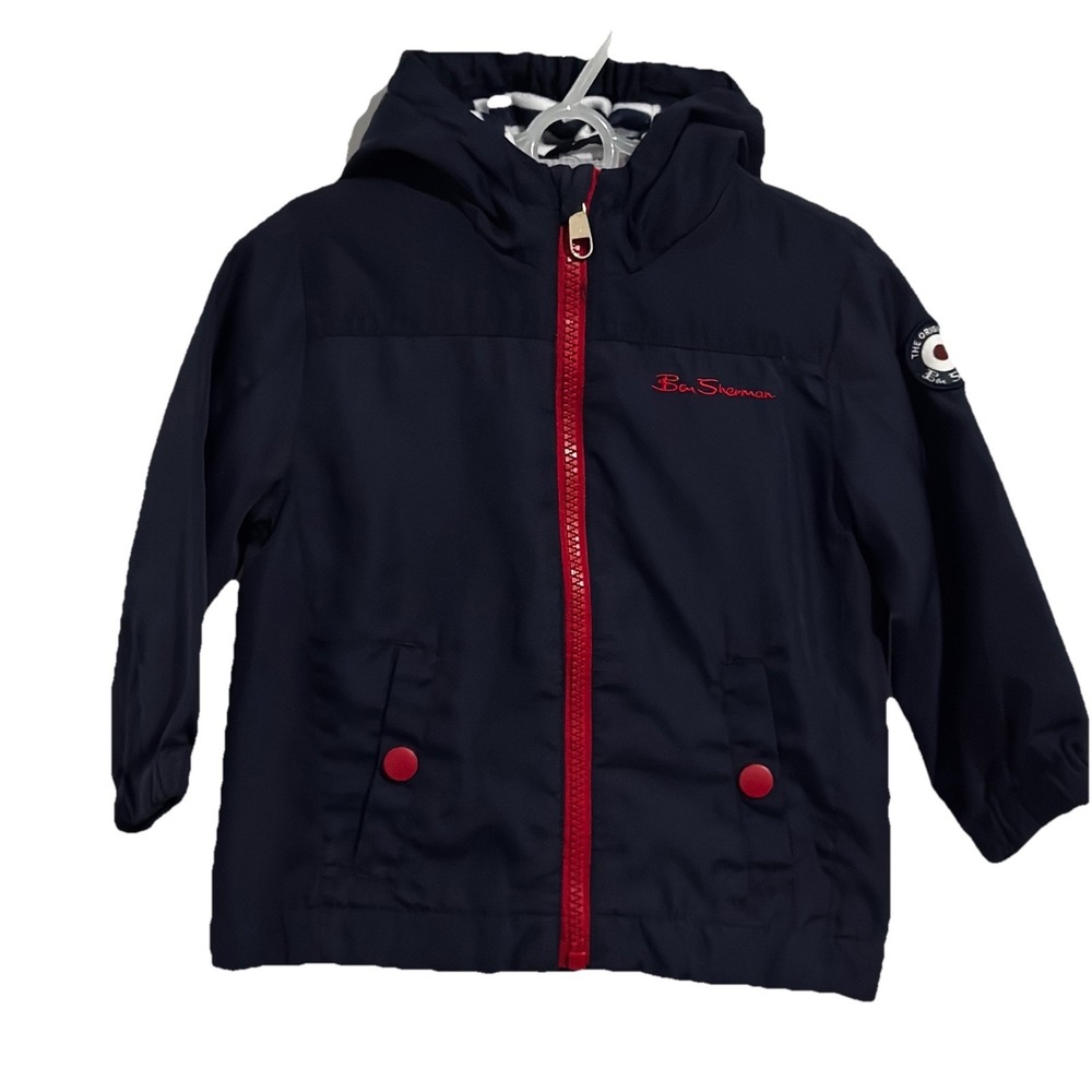 Size 18 Months - Ben Sherman Hooded Jacket Navy